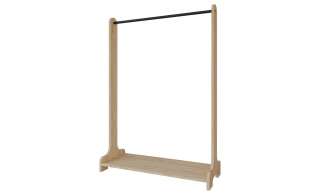 Kompaktgarderobe ¦ holzfarben ¦ Maße (cm): B: 89 H: 128 Garderoben & Kleiderstangen > Garderoben - Höffner