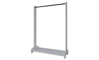 Kompaktgarderobe ¦ weiß ¦ Maße (cm): B: 89 H: 128 Garderoben & Kleiderstangen > Garderoben - Höffner