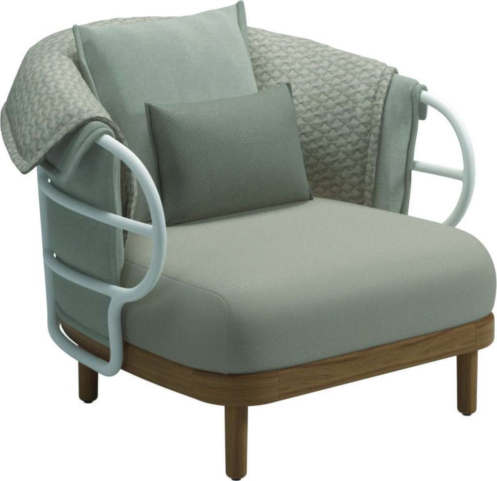 Gloster - Dune Lounge Sessel - - outdoor