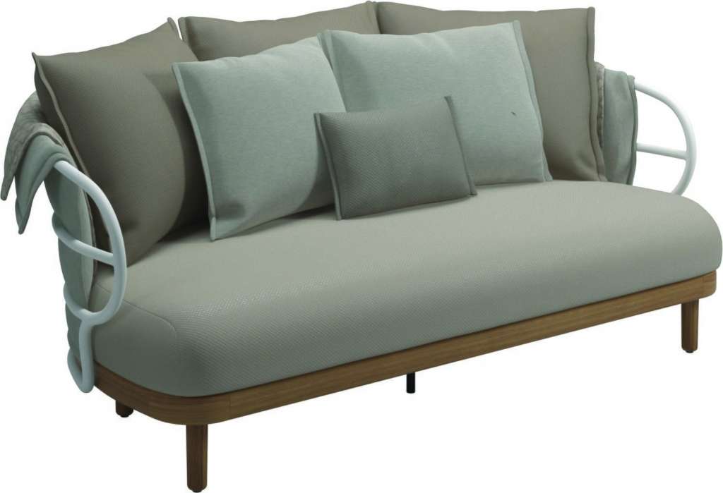 Gloster - Dune 2-Sitzer Sofa - beige - outdoor