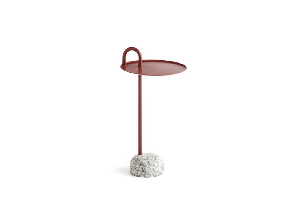 HAY - Bowler Beistelltisch - tile red - indoor