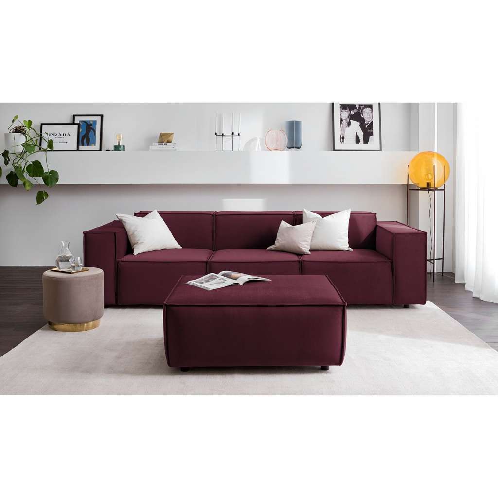 home24 Polsterhocker Kinx III
