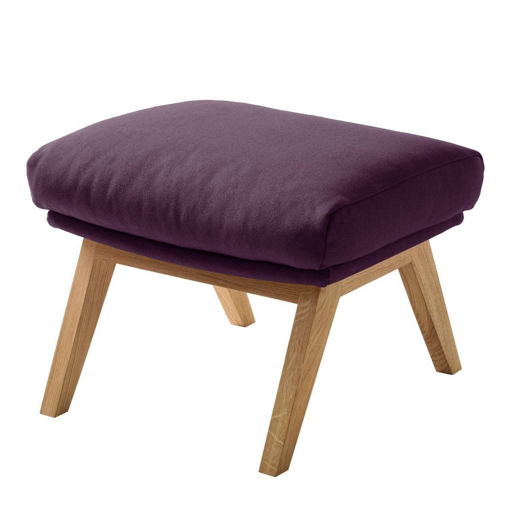 home24 Polsterhocker Garbo I Webstoff