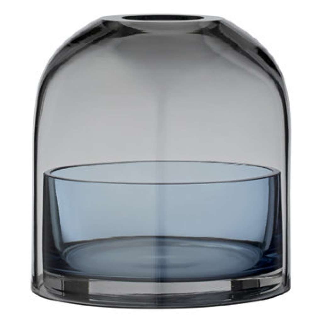 AYTM - Tota Teelichthalter  - Black/Navy - indoor