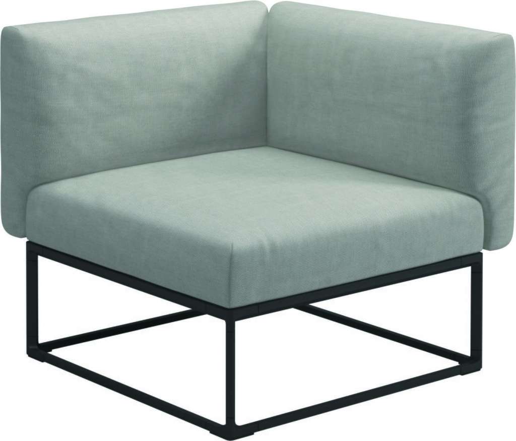 Gloster - Maya 86 x 86 Eckmodul  - seagull - gestell meteor - outdoor