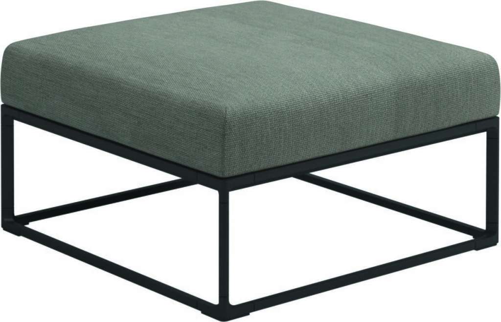 Gloster - Maya Ottomane - mez granite - gestell meteor - outdoor
