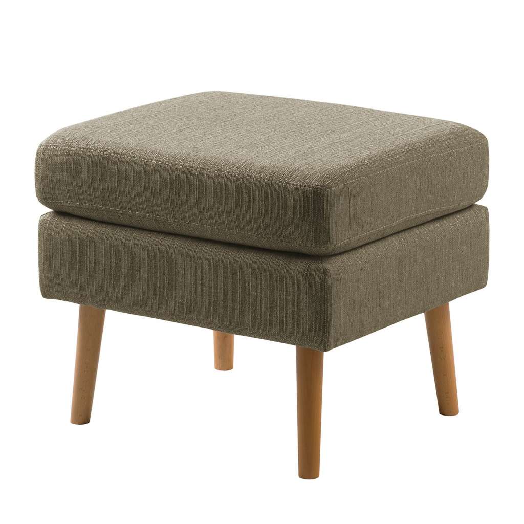 home24 Polsterhocker Croom Webstoff