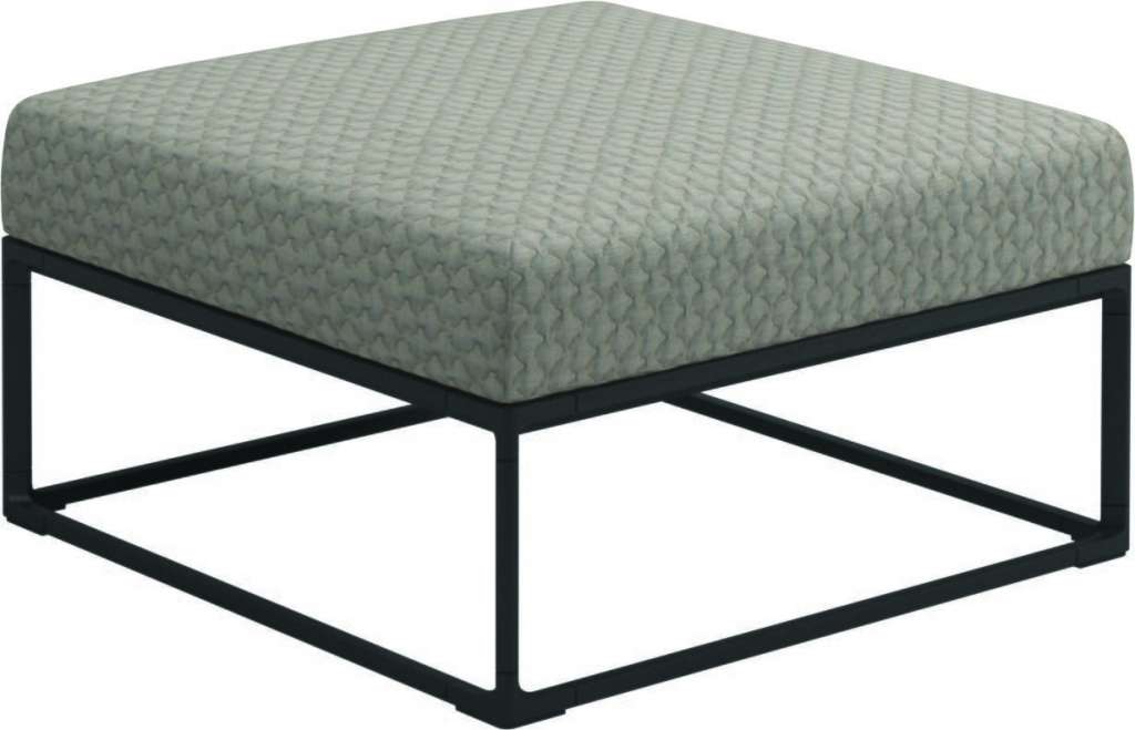 Gloster - Maya Ottomane - wave buff - gestell meteor - outdoor