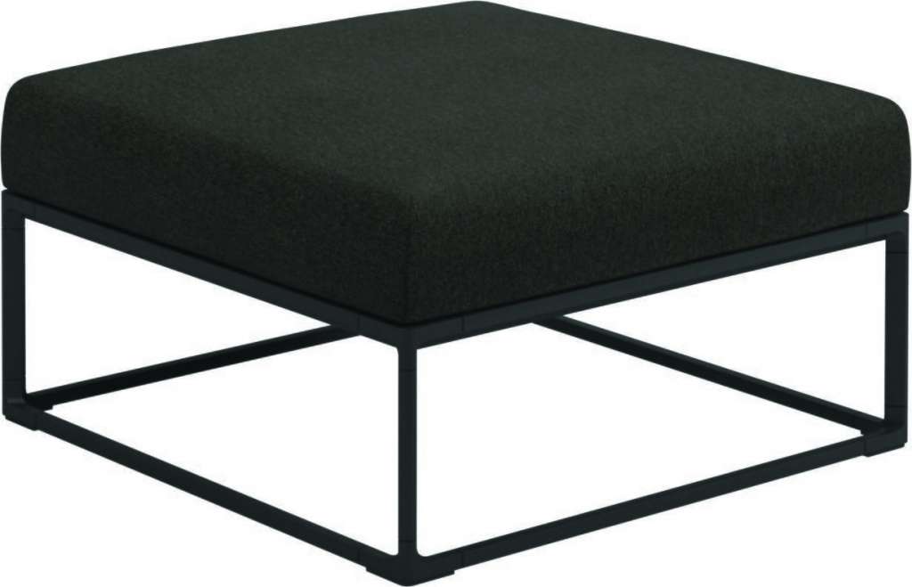 Gloster - Maya Ottomane - tuck sable - gestell meteor - outdoor
