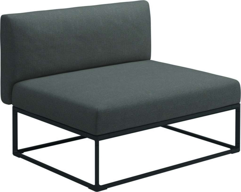 Gloster - Maya 100 x 86 Mittelmodul - granite - gestell meteor - outdoor