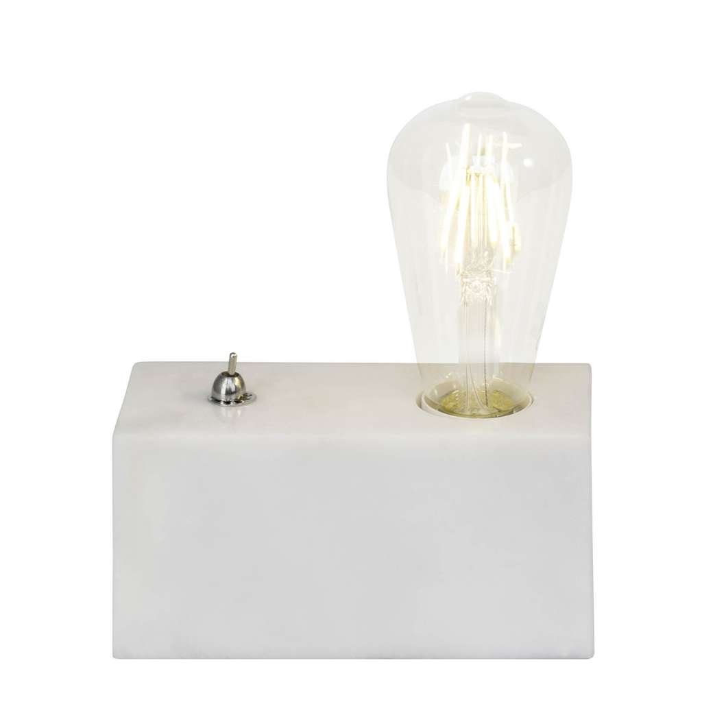 home24 Tischleuchte Leonie Marble