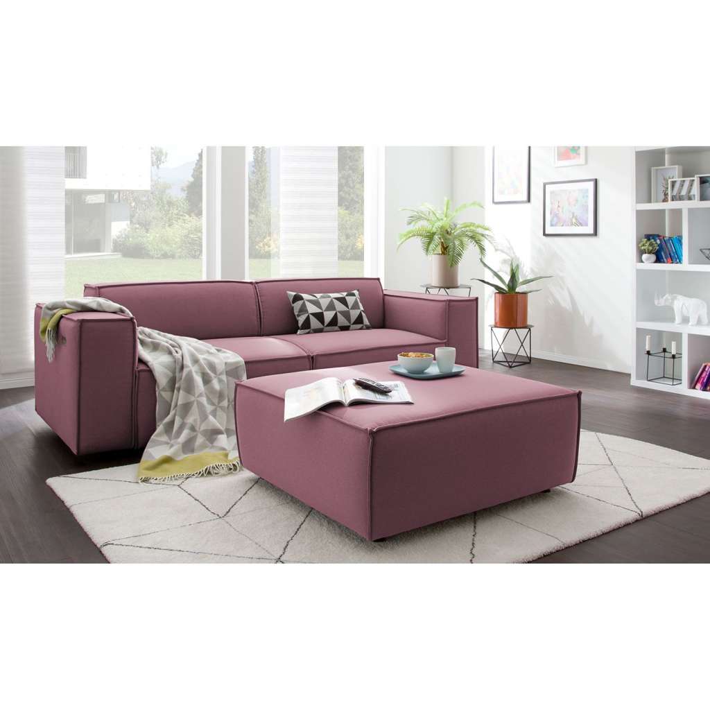 home24 Polsterhocker Kinx II
