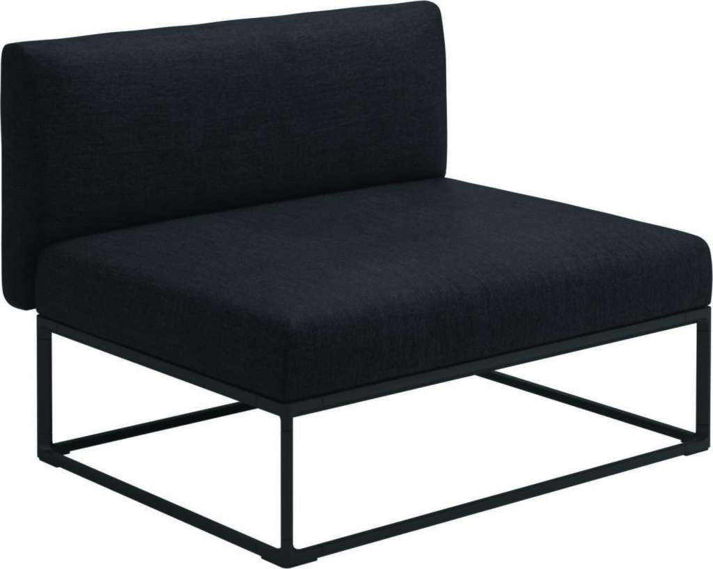 Gloster - Maya 100 x 86 Mittelmodul - fife nightshade - gestell meteor - outdoor