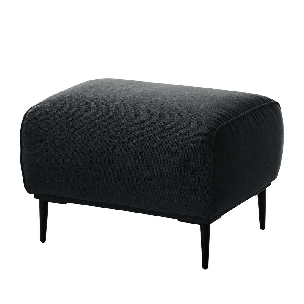 home24 Polsterhocker Crawford Webstoff