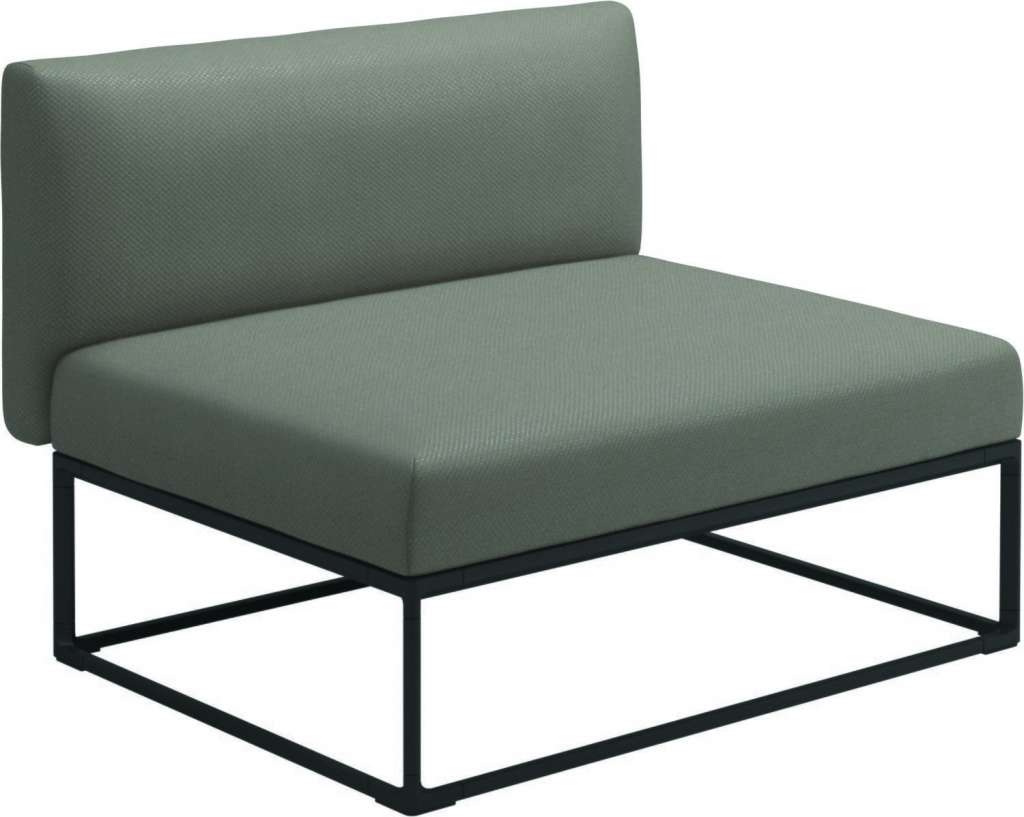 Gloster - Maya 100 x 86 Mittelmodul - dot nimbus - gestell meteor - outdoor