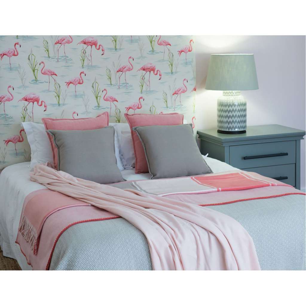 home24 Plaid Melody Sand