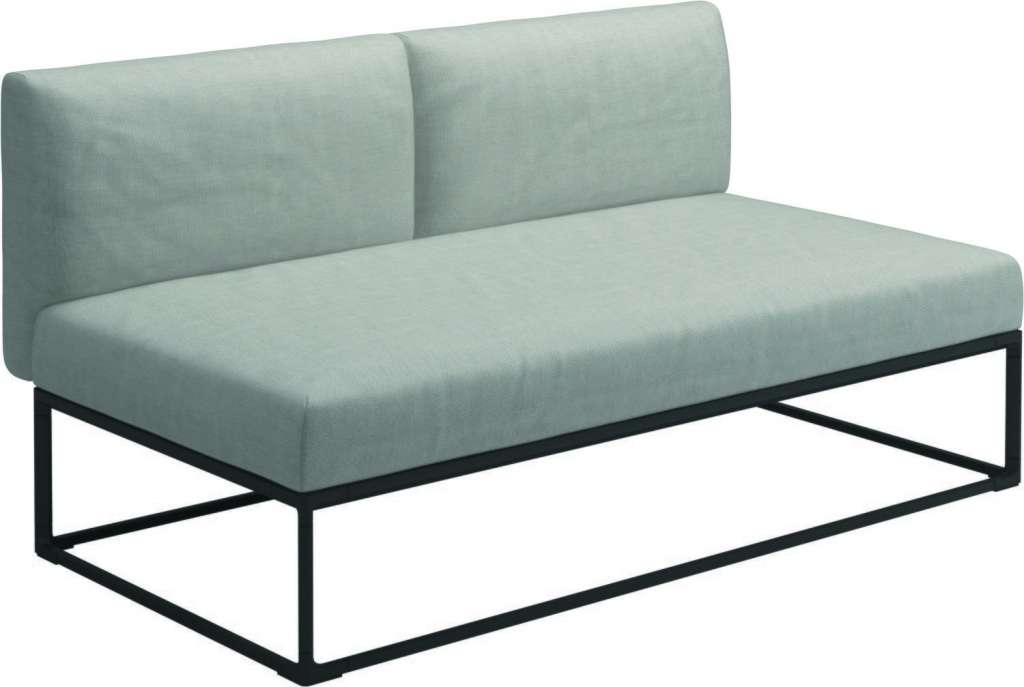 Gloster - Maya 150 x 86 Mittelmodul - seagull - gestell meteor - outdoor