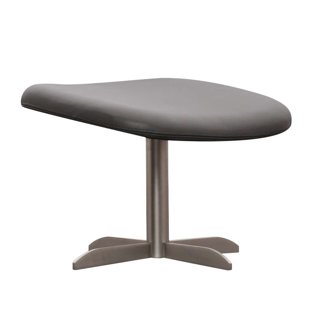 home24 Polsterhocker Houston Echtleder