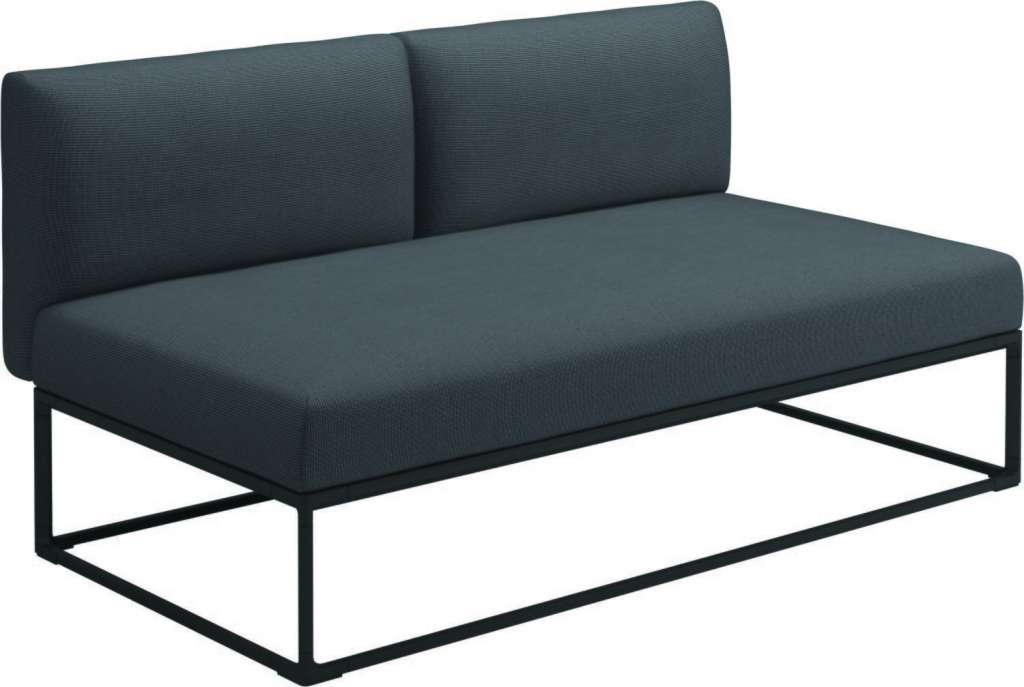 Gloster - Maya 150 x 86 Mittelmodul - anthracite - gestell meteor - outdoor