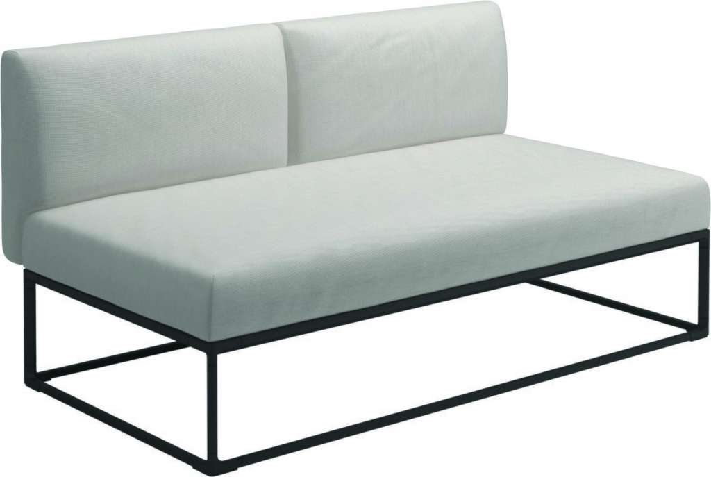 Gloster - Maya 150 x 86 Mittelmodul - elite frost - gestell meteor - outdoor