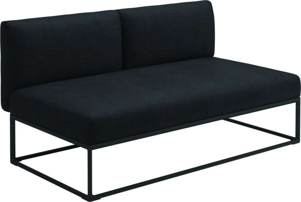 Gloster - Maya 150 x 86 Mittelmodul - fife nightshade - gestell meteor - outdoor