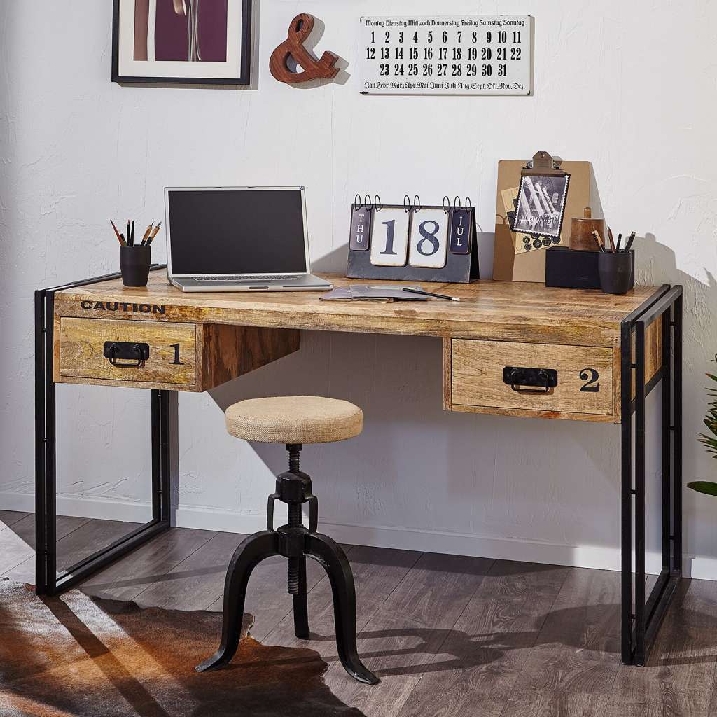 home24 Schreibtisch Iron