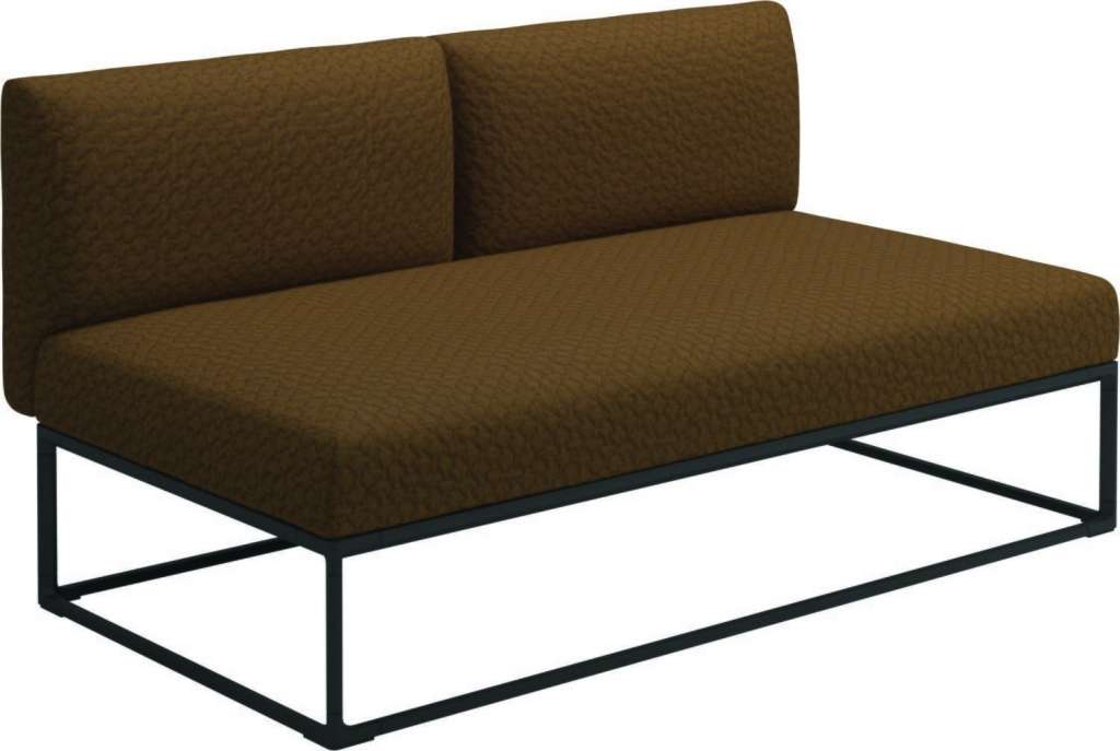 Gloster - Maya 150 x 86 Mittelmodul - wave russet - gestell meteor - outdoor