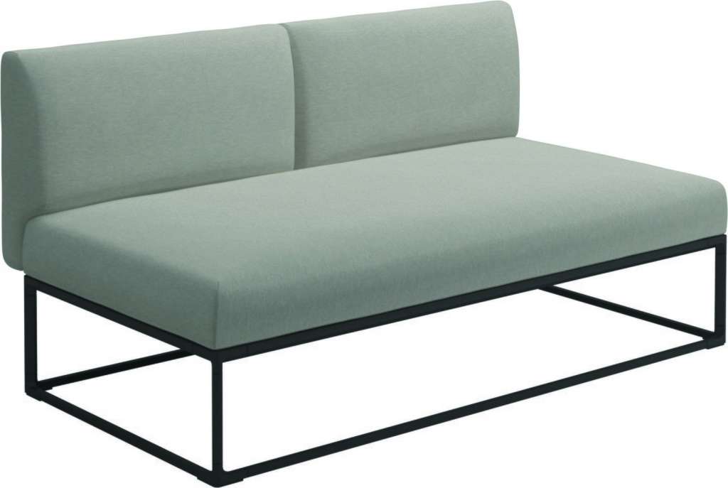 Gloster - Maya 150 x 86 Mittelmodul - tuck malt - gestell meteor - outdoor