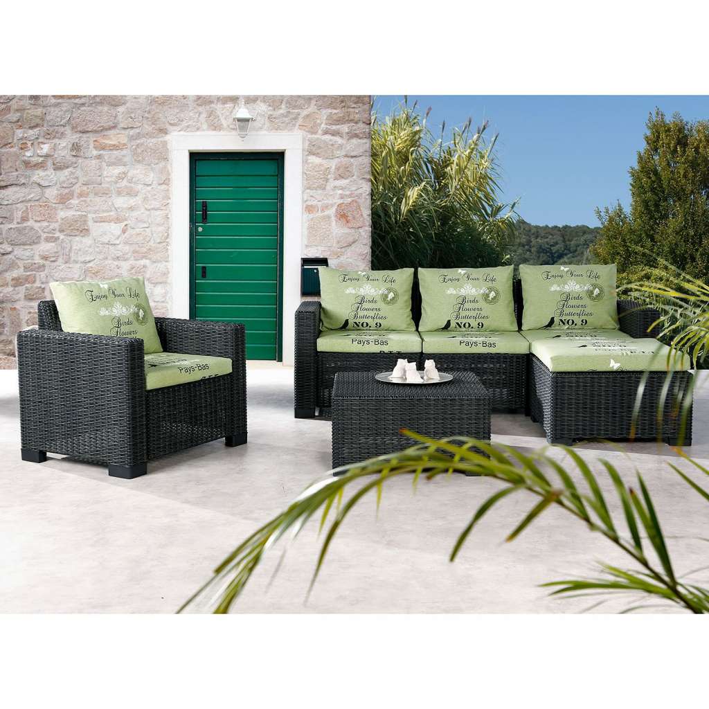 home24 Loungegruppe Kenia (4-teilig)