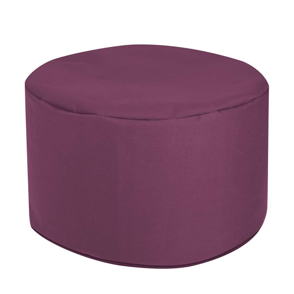 home24 Pouf DotCom Bebop Uni Scuba Webstoff