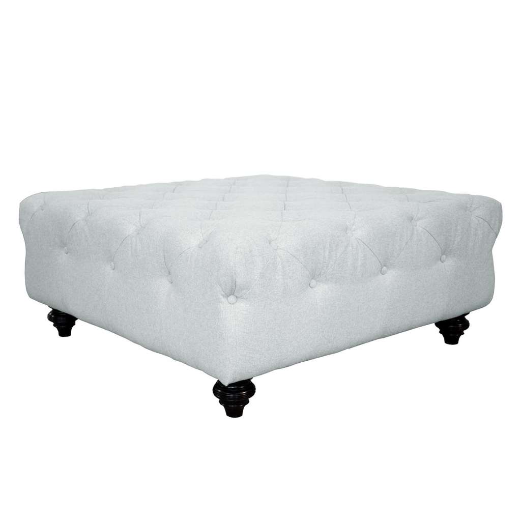 home24 Polsterhocker Kisaura Webstoff