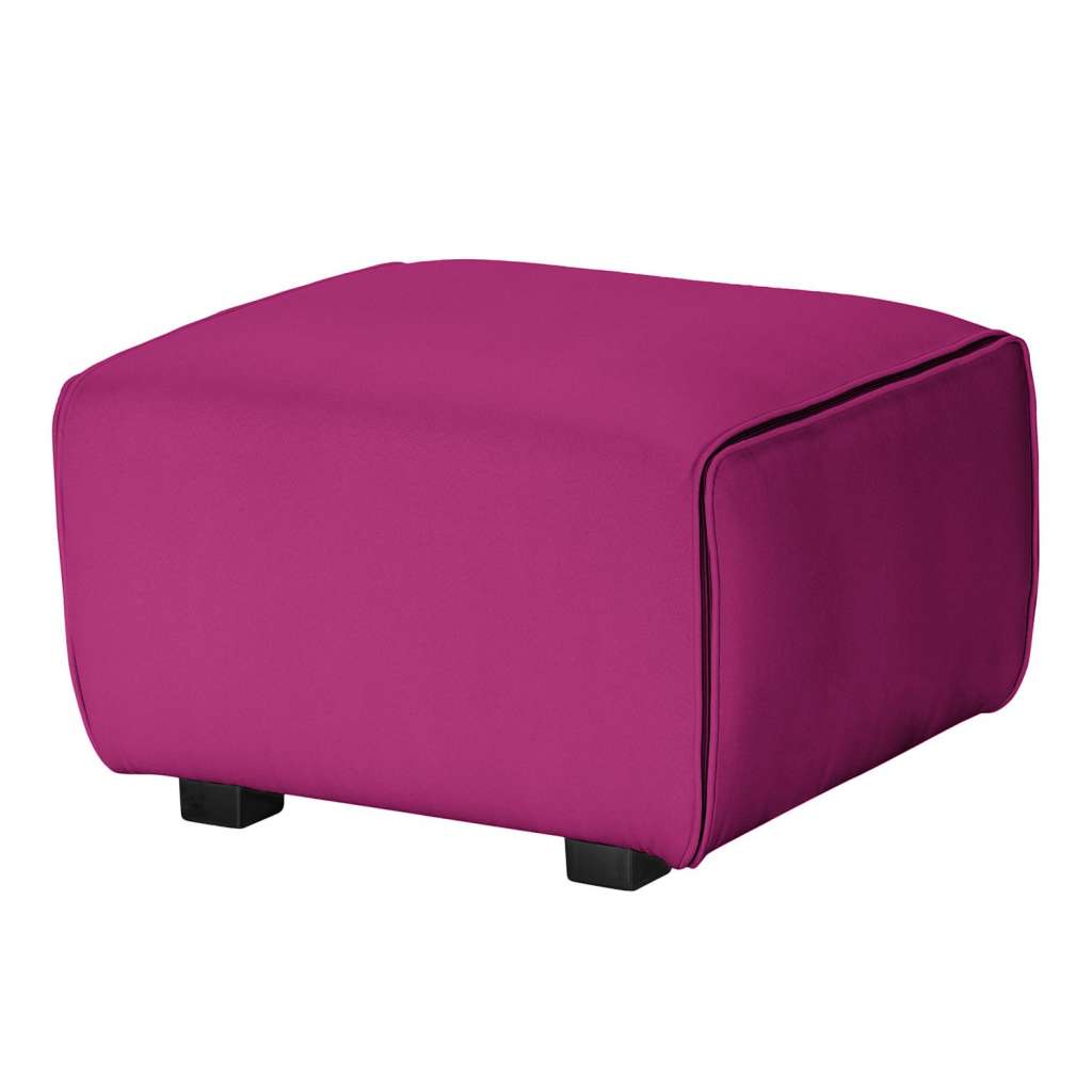 home24 Polsterhocker I Grady Webstoff
