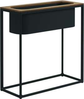 Gloster - Maya Pflanzenständer - Teak - gestell meteor - 75 x 30 cm - tall - outdoor