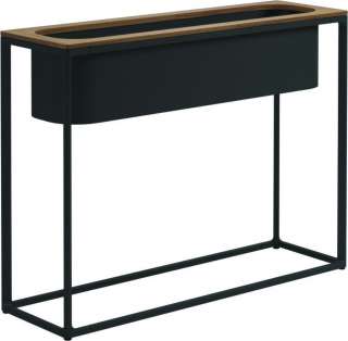 Gloster - Maya Pflanzenständer - Teak - gestell meteor - 100 x 30 cm - tall - outdoor