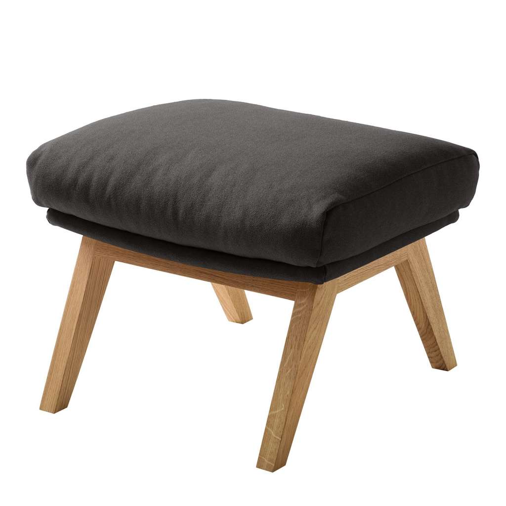 home24 Polsterhocker Garbo I Webstoff
