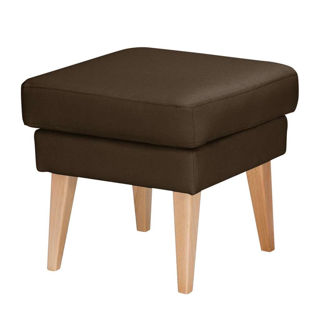 home24 Polsterhocker Bucoli Strukturstoff