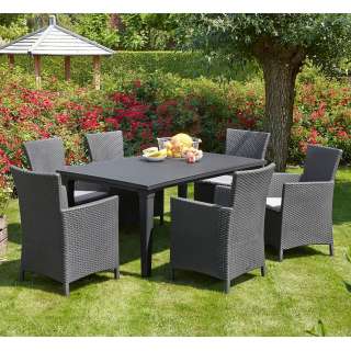 home24 Gartenessgruppe Napoli (13-teilig)