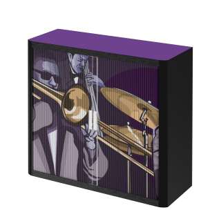 home24 Rollladenschrank easyOffice Musique