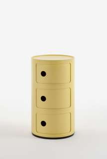 Kartell - Componibili Bio Container - 3 Elemente - gelb - indoor