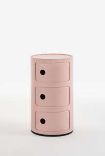 Kartell - Componibili Bio Container - 3 Elemente - rosa - indoor