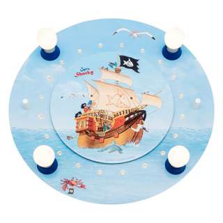 home24 LED-Deckenleuchte Captn Sharky I
