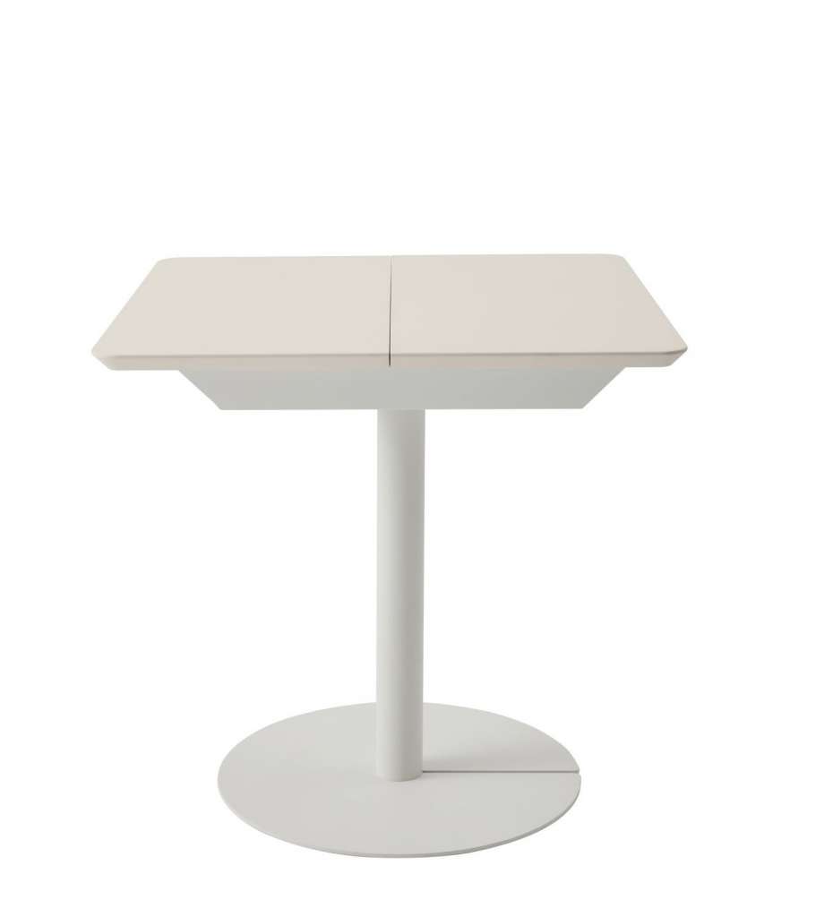 Müller Möbelwerkstätten - Duotable - Tischplatte Offwhite lackiert - indoor