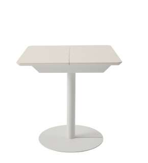 Müller Möbelwerkstätten - Duotable - Tischplatte Offwhite lackiert - indoor