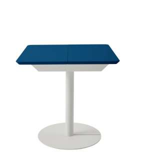 Müller Möbelwerkstätten - Duotable - Tischplatte Kapitänsblau lackiert - indoor