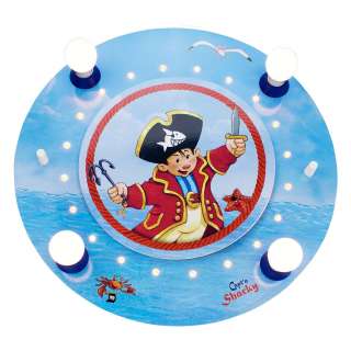 home24 LED-Deckenleuchte Captn Sharky V