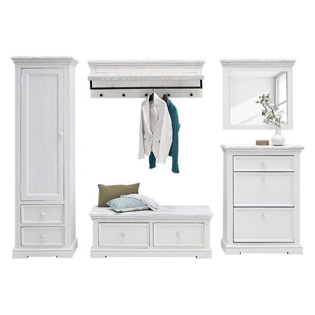 home24 Garderoben-Set Opia III (5-teilig)