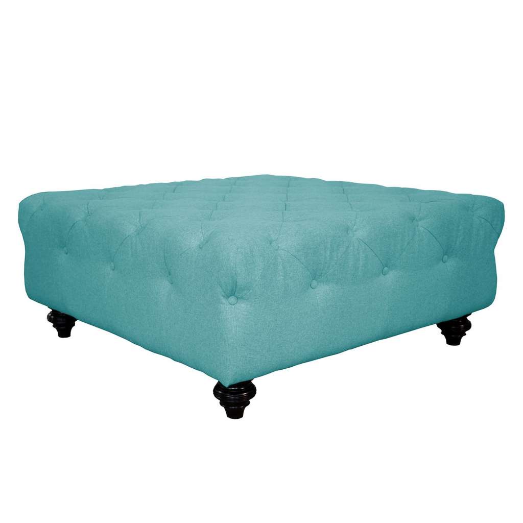 home24 Polsterhocker Kisaura Webstoff