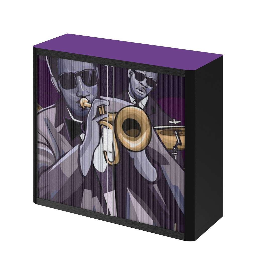 home24 Rollladenschrank easyOffice Musique