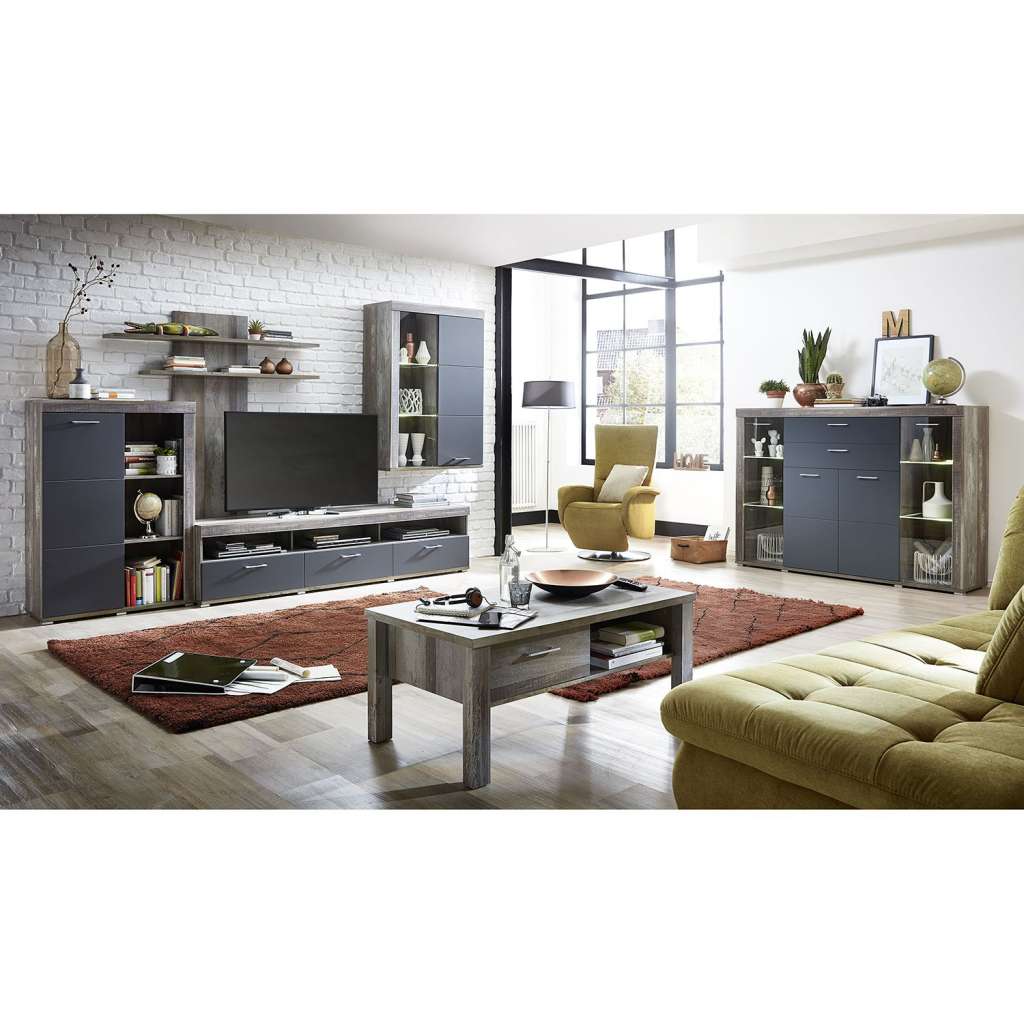 home24 Wohnwand Polis I (4-teilig)