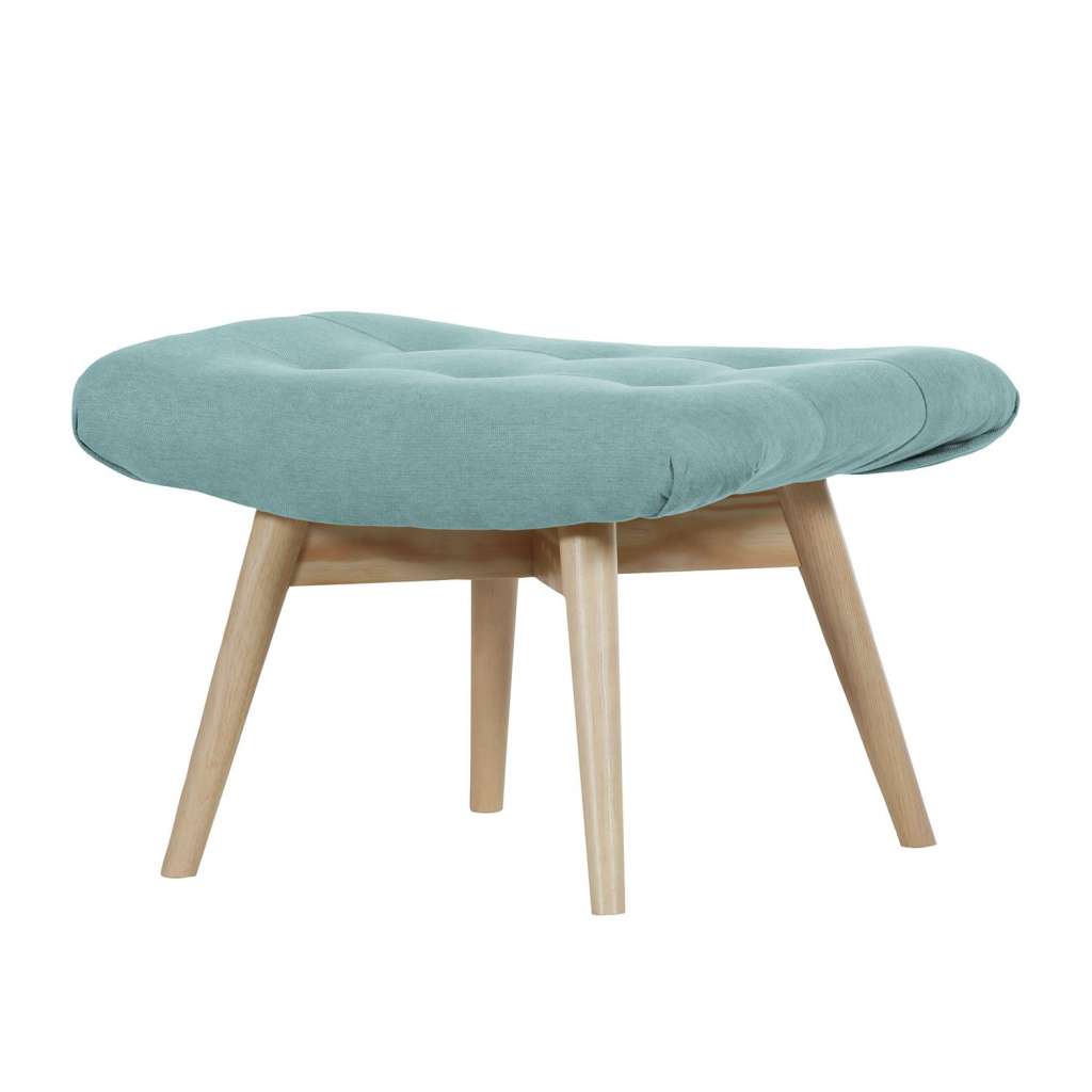 home24 Polsterhocker Tias Webstoff